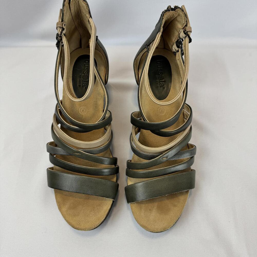 Bussola LaJolla sandals-suede, leather & cork-size 9 - Picture 5 of 5